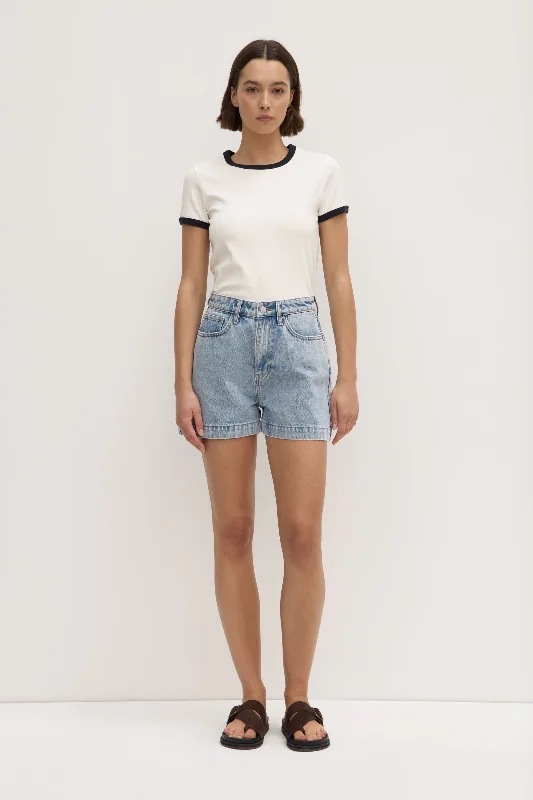 Limited Stock Available!Boxy Denim Short