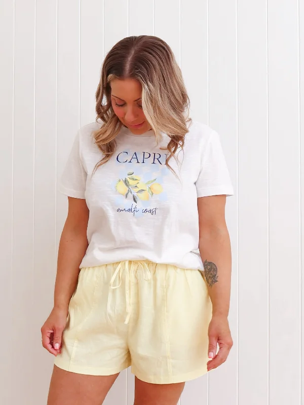 Save Up to 50% Off!Rosie Shorts - Lemon
