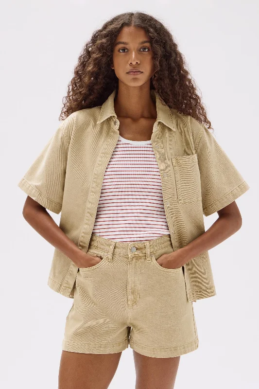 Your Chance to Save is Now!Boxy Denim Short