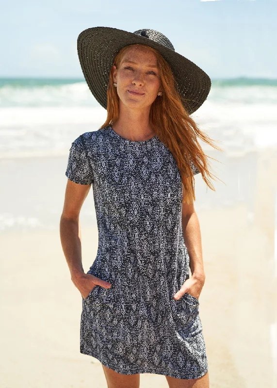 Sanibel Short Sleeve Shift Dress