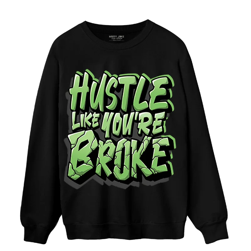 NastyJamz SB Dunk Buttercup Sweatshirt Match Hustle Like Broke