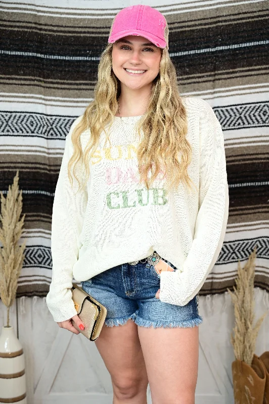 SUNNY DAYS CLUB SWEATER