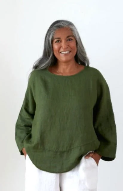 Ailes Linen Top