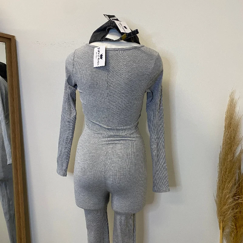 Solecito Jumpsuit-Grey