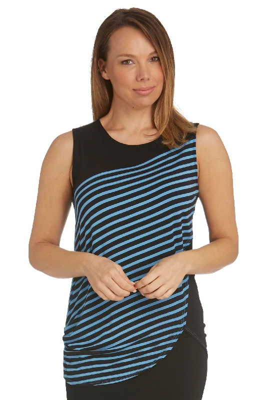 A-Line Tank - Regatta Stripe