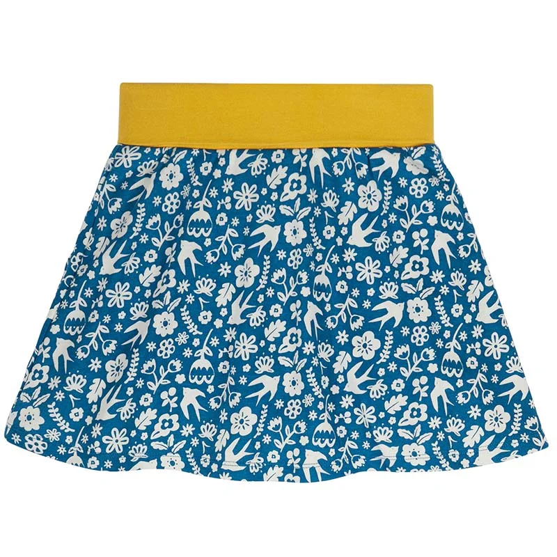 Frugi Felicity Skort - Blue Bloom (Last one! 3-4y)