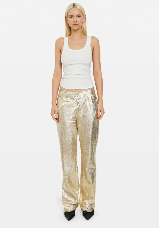 OPULENT PANT GOLD