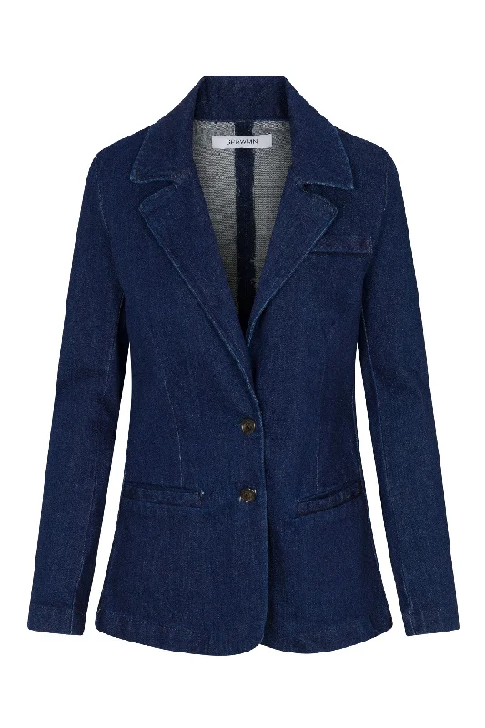 Rinse Denim Blazer