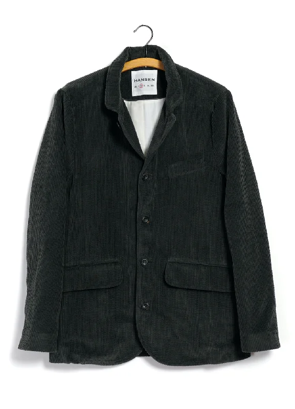 VINCENT Elephant Cord Blazer Jacket | Olive Taupe