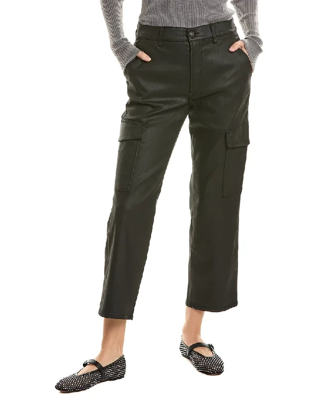 Save More When You Shop More!7 For All Mankind Logan Coated Black Cargo Jean