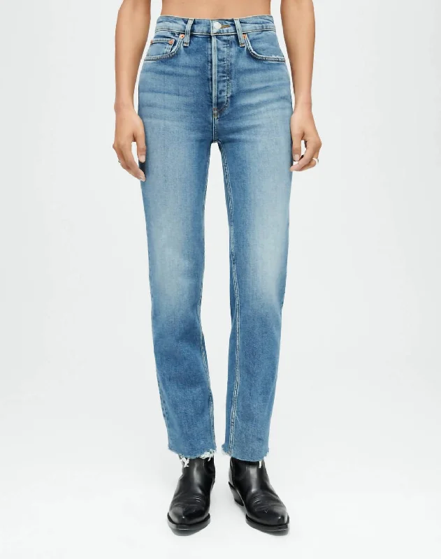 Flash Sale – Act Fast!70S Stove Pipe Jeans In Medium Wash