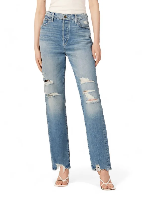 Your Favorite Items on Sale Now!90S Niki Mid Rise Boyfriend Jean In Chances Destruct