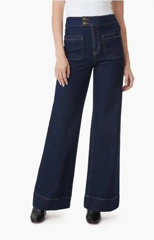 Savings You Can’t Ignore!Cowgirl Wide Leg Jeans In Dark Wash