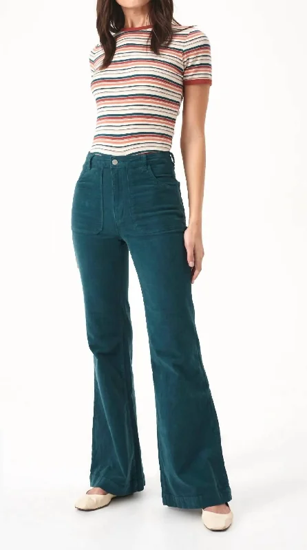 Act Fast – Limited Time Savings!Eastcoast Flare Jeans In Forest Cord