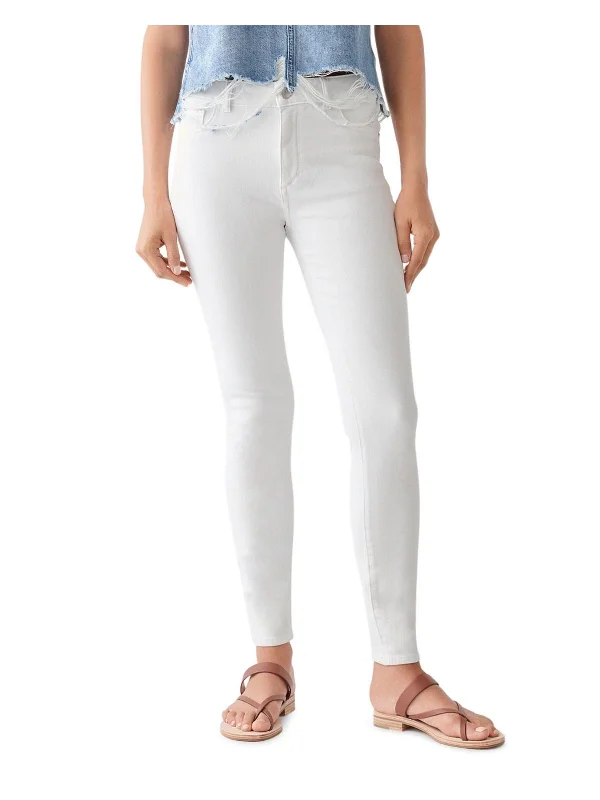 Bigger Savings, Better Shopping!Florence Womens Denim Mid Rise Skinny Jeans