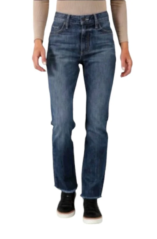 Stock Up and Save!High Rise Monica Crop Jeans In Mid Wash