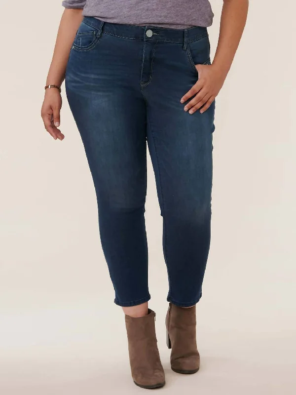 Unbeatable Prices!High Rise Skinny Jeans - Plus Size In Blue Artisanal Denim