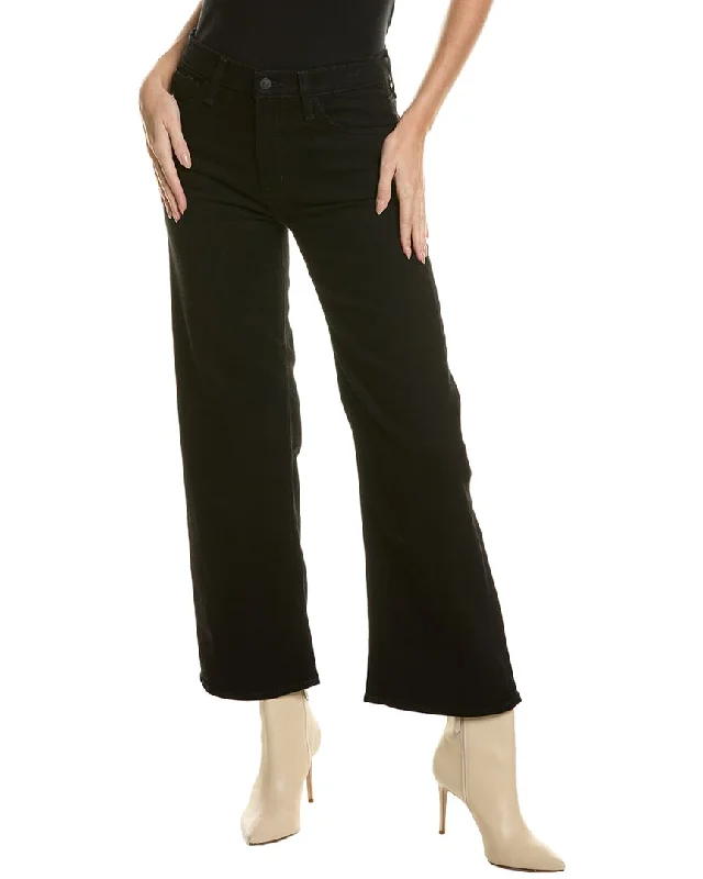 Limited Deals, Unlimited Savings!HUDSON Jeans Rosalie Black Rinse Wide Leg Jean