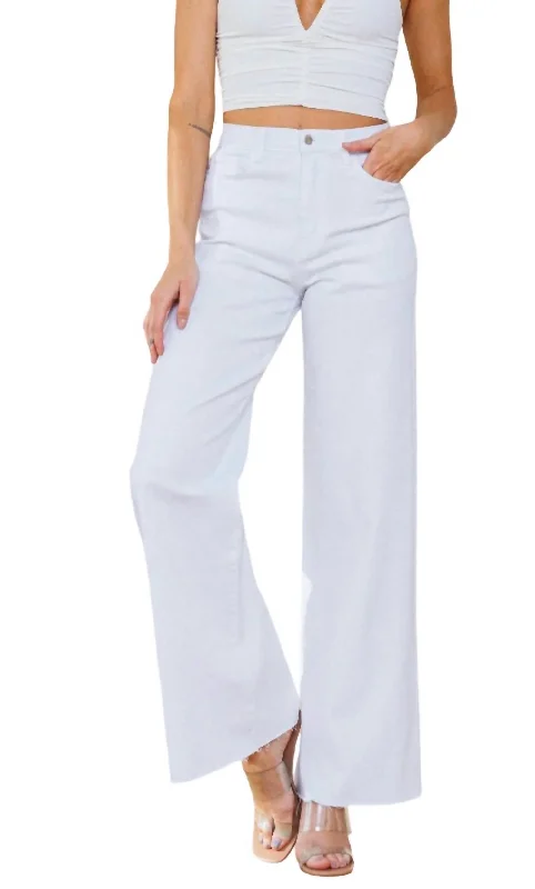 Shop Smart, Save Big!Kinsley Mid Rise Ultra Flare Jeans In Le Blanc