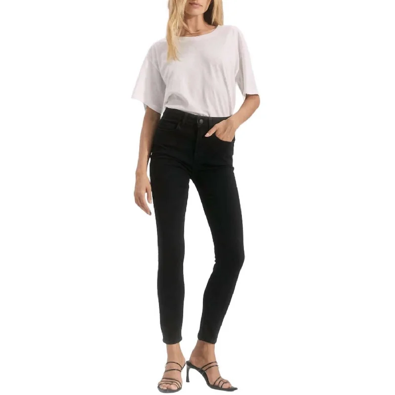 Your Exclusive Offer Awaits!Larchmont Skinny Jeans In Onyx