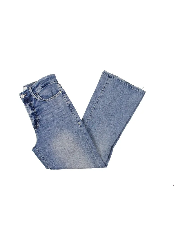 Best Deals Just for You!Le Crop Womens Mini Boot Denim Cropped Jeans