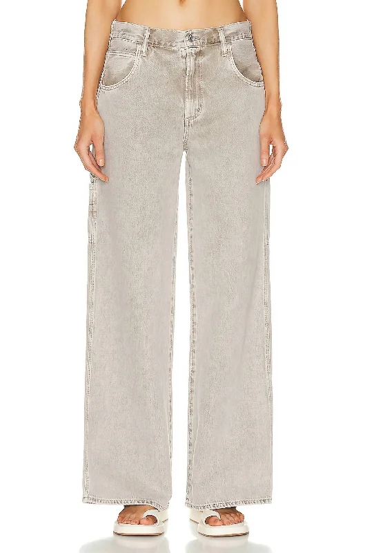 Amazing Prices You Can’t Resist!Magda Denim Carpenter Jean In Drab