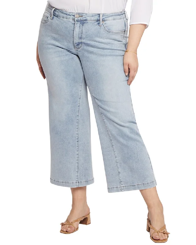 Huge Savings – Act Now!NYDJ Plus Teresa Skylar Wide Leg Jean