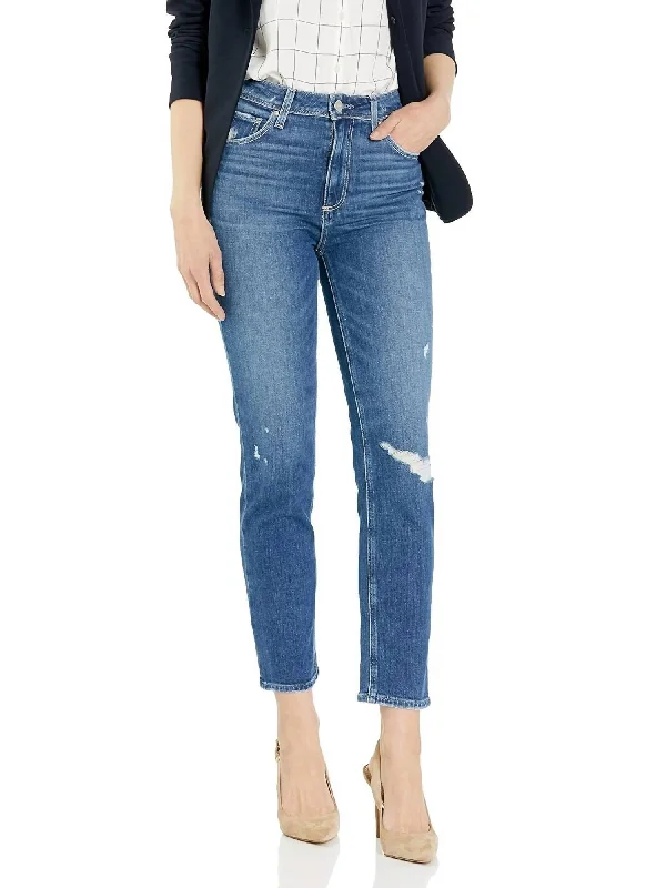 Your Best Deals Are Here!Sarah Slim Jean In Roadie Destructed