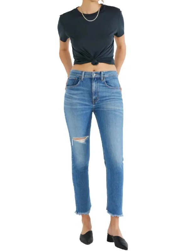 Buy More, Pay Less!Scarlet Mid Rise Slim Jeans In Midnight Frost