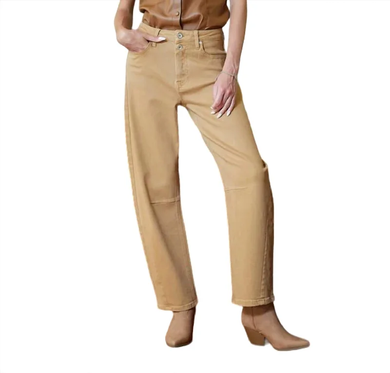 Don’t Wait – Deals Won’t Last!Skylar High Rise Slouchy Denim Jeans In Sand