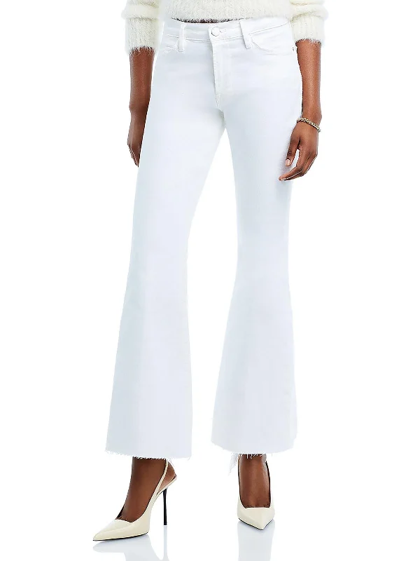 Get More for Less!Womens Destroyed Denim Flared Jeans