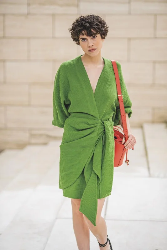 Save More Than Ever!Fibre Mood Kamala Dress