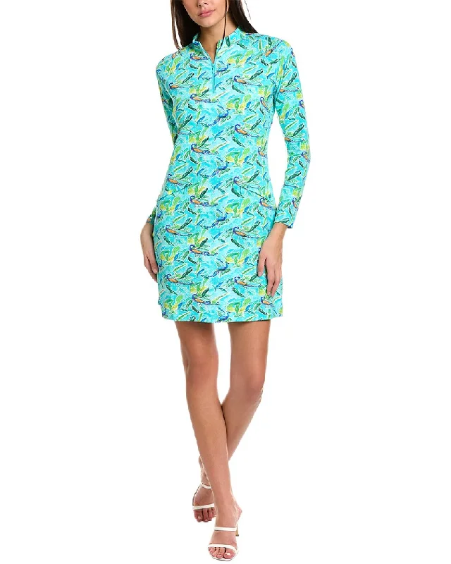 Everything Must Go!IBKUL Mock Neck Sheath Dress