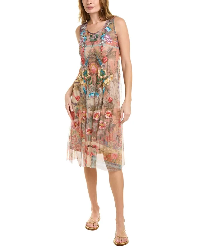 Find the Best Deals Here!Johnny Was Elisha Mesh Dress