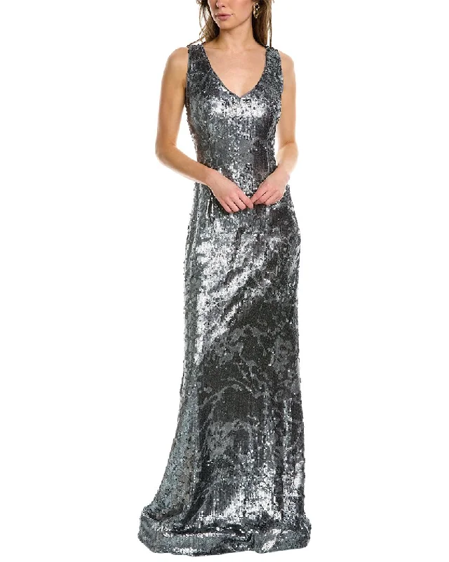 Instant Savings Await!Rene by Rene Ruiz Sequin Gown