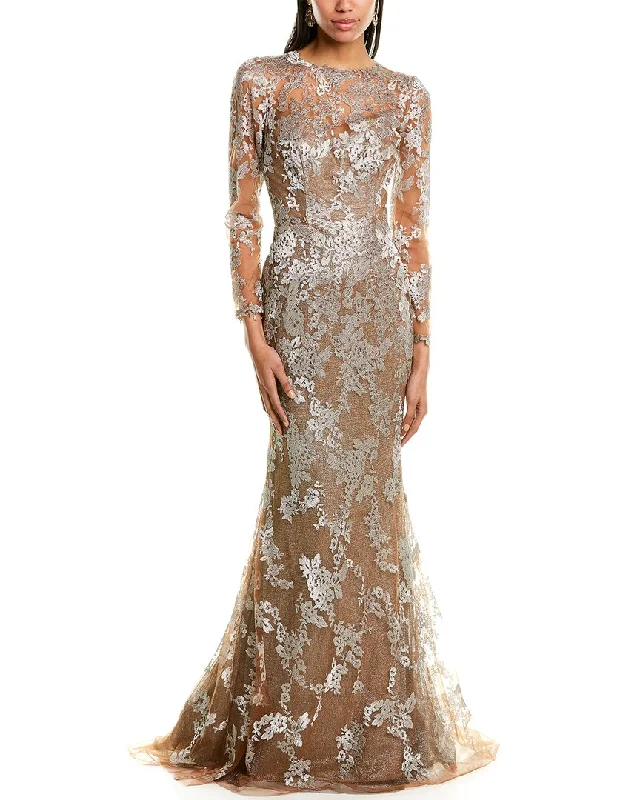 Time to Save Big!Rene Ruiz Lace Gown