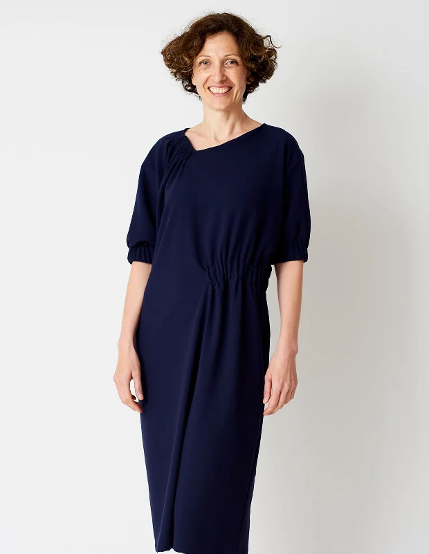 Buy More, Save More!The Maker's Atelier Asymmetric Gather Dress
