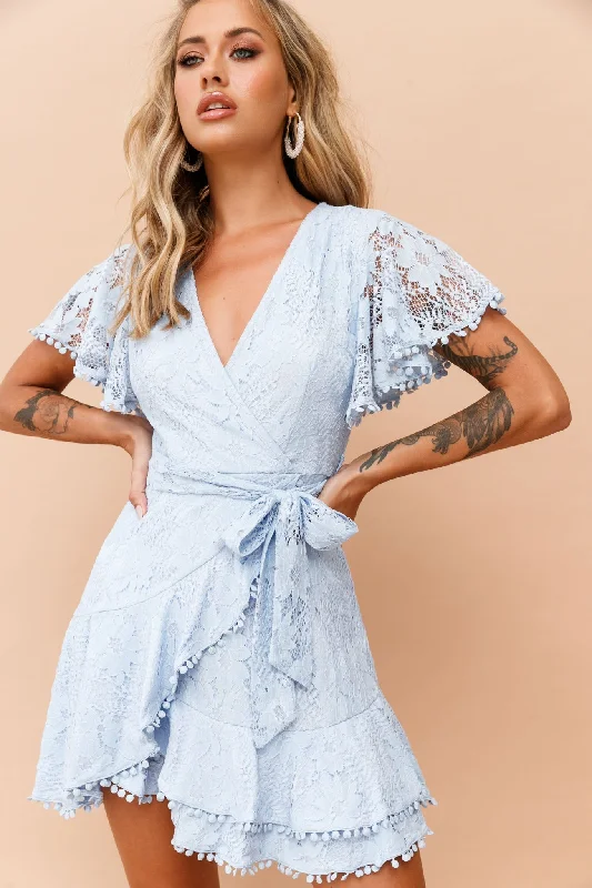 Limited Deals, Unlimited Savings!Tickle My Fancy Dress - Baby Blue