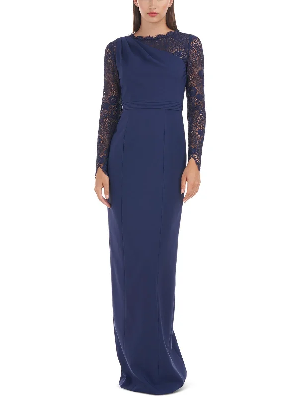 Save More When You Shop More!Womens Asymmetric Long Evening Dress
