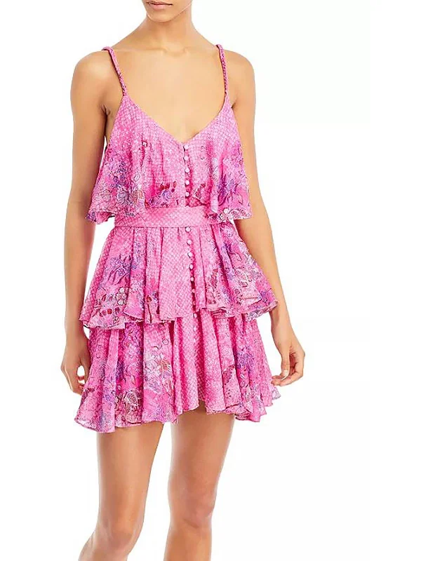Time to Snag a Bargain!Womens Paisley Mini Fit & Flare Dress