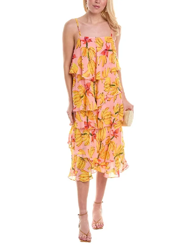 Today’s Deals, Tomorrow’s Regrets!FARM Rio Banana Taste Irregular Midi Dress