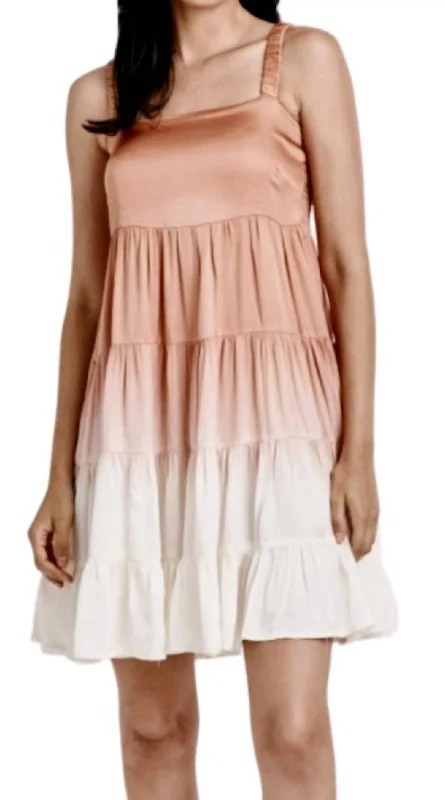 Shop Before It’s Gone!Faye Midi Dress In Copper Wire