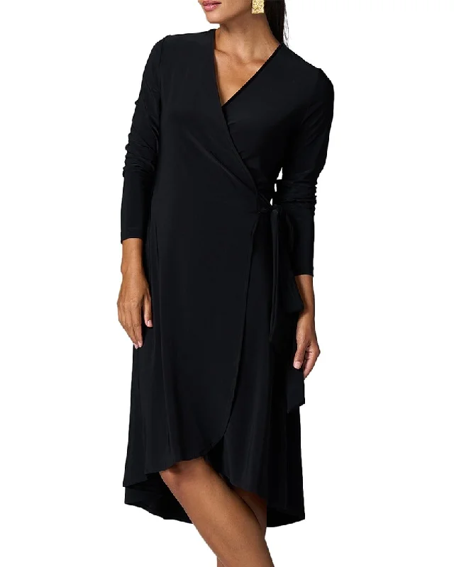 Time to Save Big!Franne Golde Essential Wrap Midi Dress