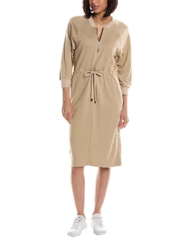 Limited Edition, Limited Price!Peserico Wool-Blend Midi Dress
