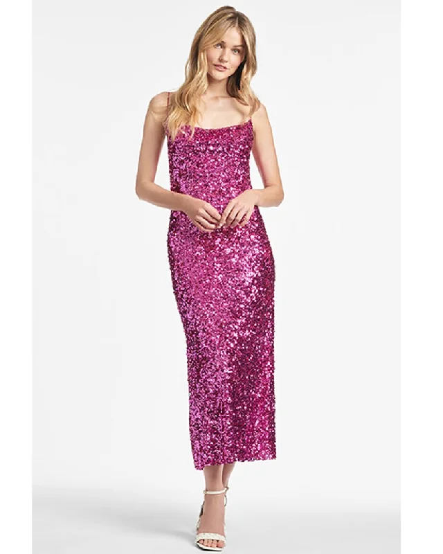 The Best Deals Won’t Wait!Sachin & Babi Sequin Sanza Midi Dress