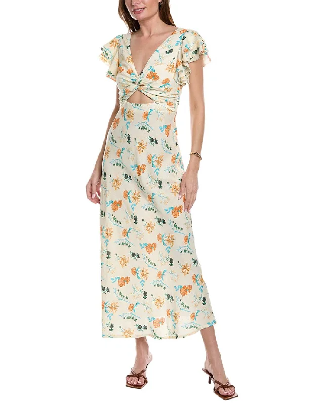 Your Favorite Items on Sale Now!Solid & Striped The Renata Linen-Blend Midi Dress