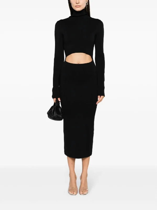 Stock Up and Save!Suno Midi Dress In Black
