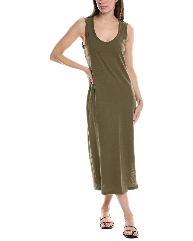 Massive Price Cuts!Theory Scoop Neck Midi Dress
