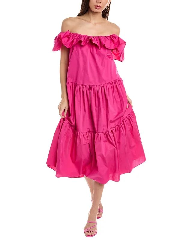 One Day Only – Huge Savings!Trina Turk Palm Canyon Midi Dress