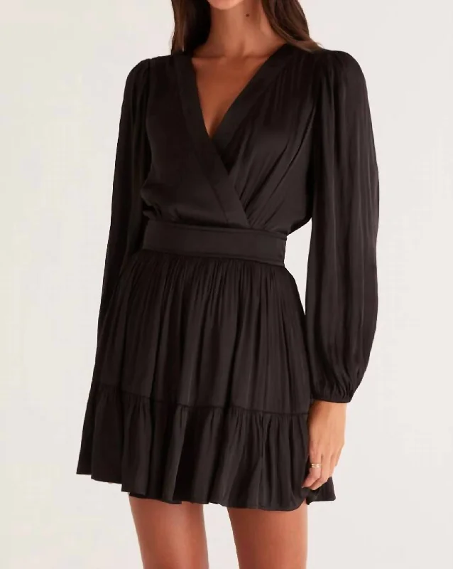 Get More, Spend Less – Shop Now!Alita Mini Dress in Black